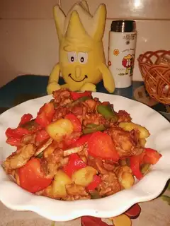 Potato chicken