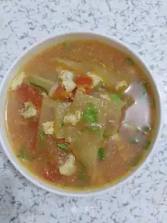 Tomato egg soup