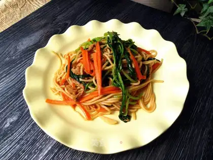 Three fresh noodles