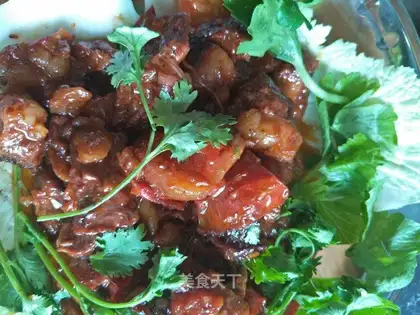 Tomato-burning cow