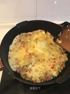 Three silver fish fried eggs