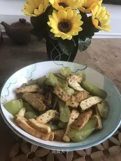 Fresh melon tofu dry