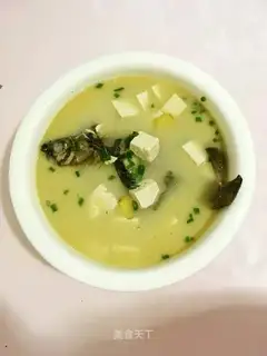 Tofu soup