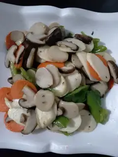 Fry mushrooms