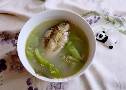 Smelt and fish soup
