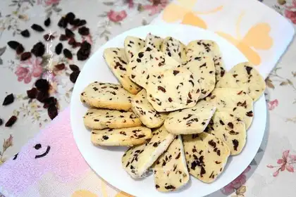 Cranberry cookies for the fragrance