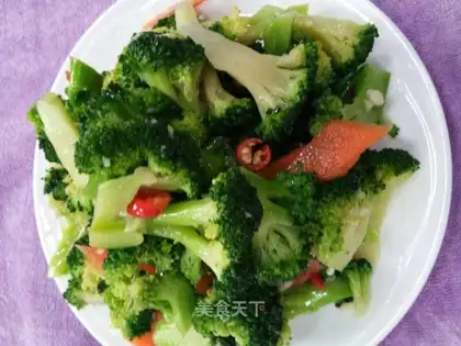 The broccoli