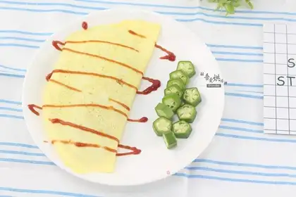 Cheese and eggs for dinner