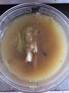 Ink fish soup