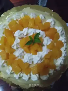 The durian cake