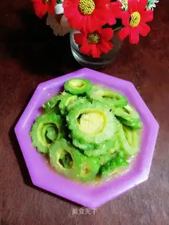 Orange juice bitter melon