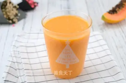 A papaya shake