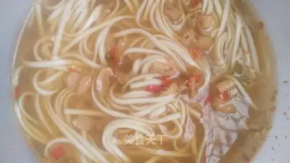 I'm cooking noodles