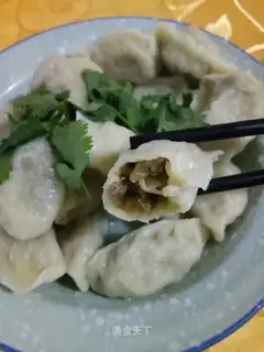 Beef carrot dumplings