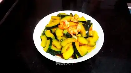 Pumpkin shrimp