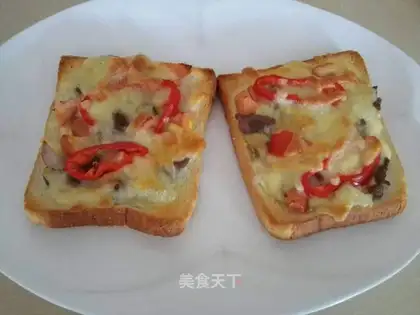 Toast pizza
