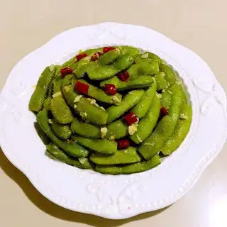 Garlic peas