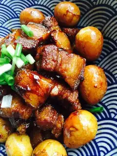The quail egg stew