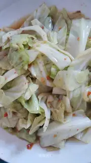 Scrambled cabbage
