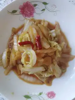 Spicy cabbage