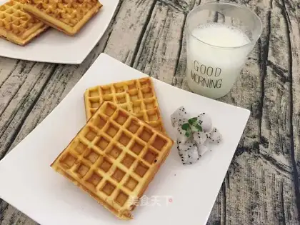 Five minutes of waffles