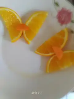 Orange butterflies