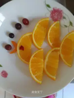 An orange fish with bubbles