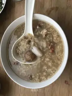 Porridge of walnuts