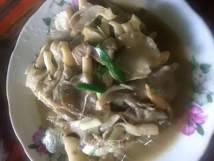 Meat loafed mushrooms
