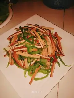 Pepper tofu dry