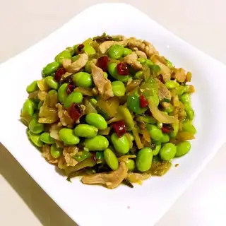 Sour sauced beans