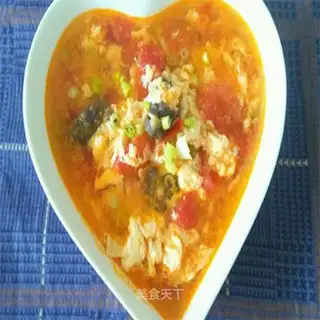 Tomato cucumber soup