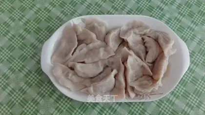 Porridge pork dumplings