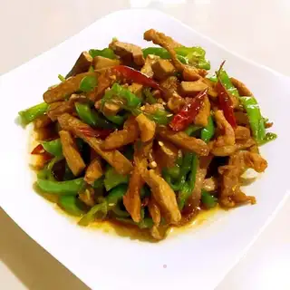 Pyramids fried tofu