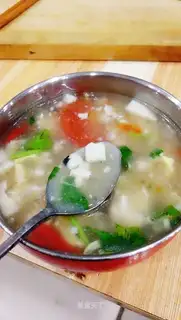 Tofu soup