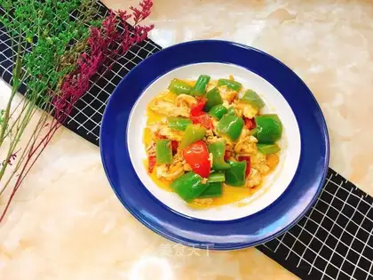 Tomato fried eggs
