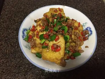 Peanut tofu