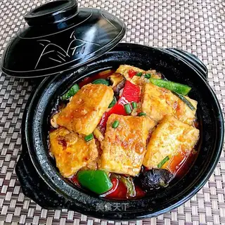 Spicy tofu pot