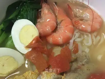 Shrimp pasta