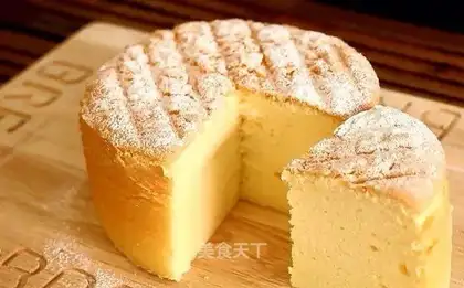 Sweet sponge cake