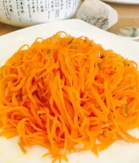 Fried carrots