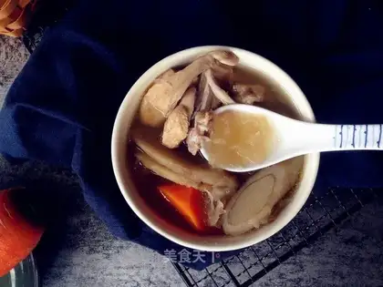 Cows and snow, chicken soup