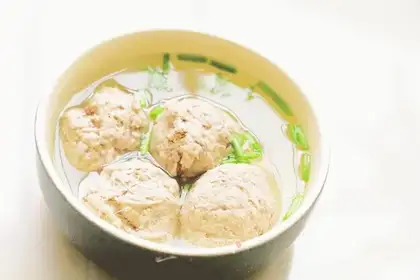 Handmade beefballs