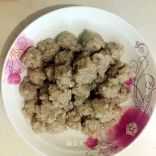 Handmade meatballs