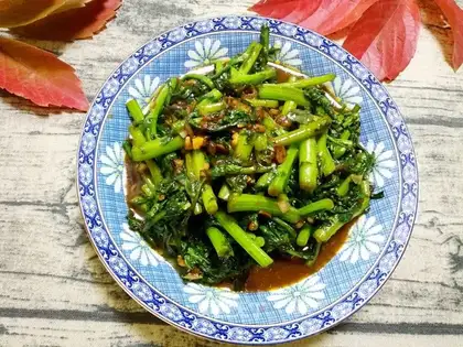 Quick-fried bean sauce