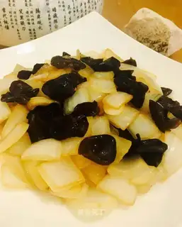 Onion fried wood