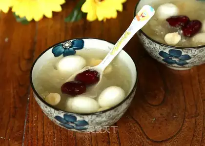 The silver spoon of quail egg dates