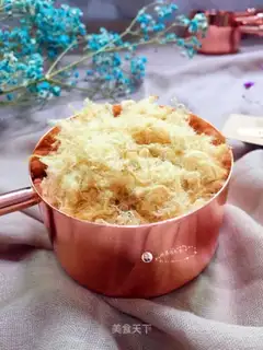 Homemade meat pine