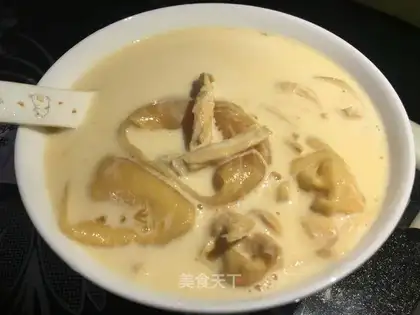 Chicken cream gel