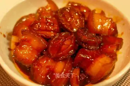 Abalone stewed red meat
